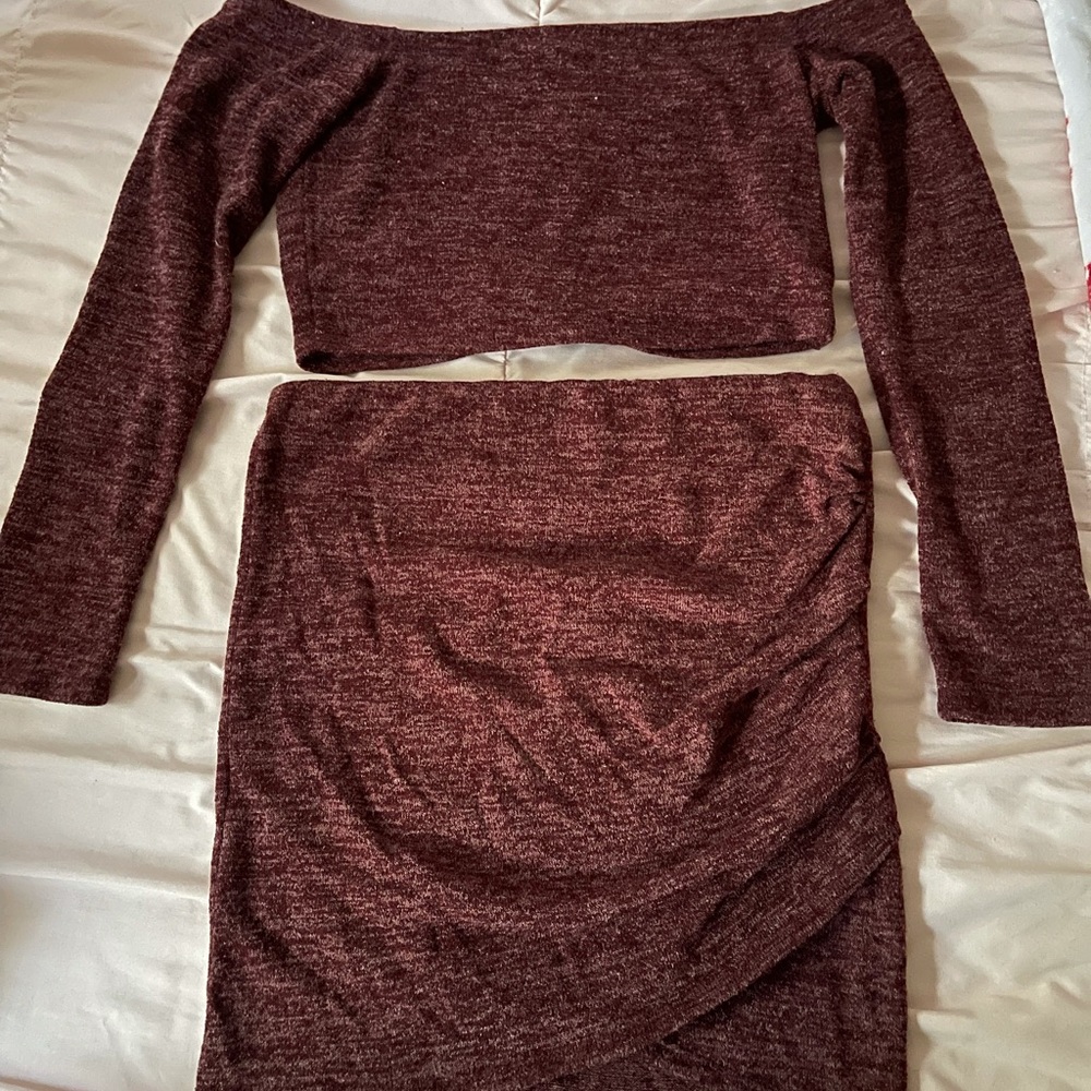Two piece skirt set! Fashion Nova